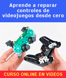 Curso: Reparacion de mandos de videojuegos